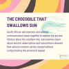 The crocodile that swallows the sun